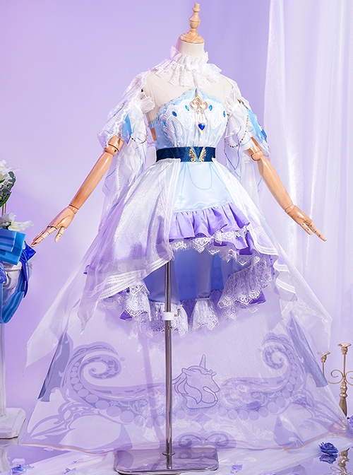 Game Honor Of Kings Da Qiao Love Flower Wedding Dress Halloween Cosplay Costume Full Set