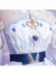 Game Honor Of Kings Da Qiao Love Flower Wedding Dress Halloween Cosplay Costume Full Set
