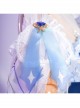 Game Honor Of Kings Da Qiao Love Flower Wedding Dress Halloween Cosplay Costume Full Set