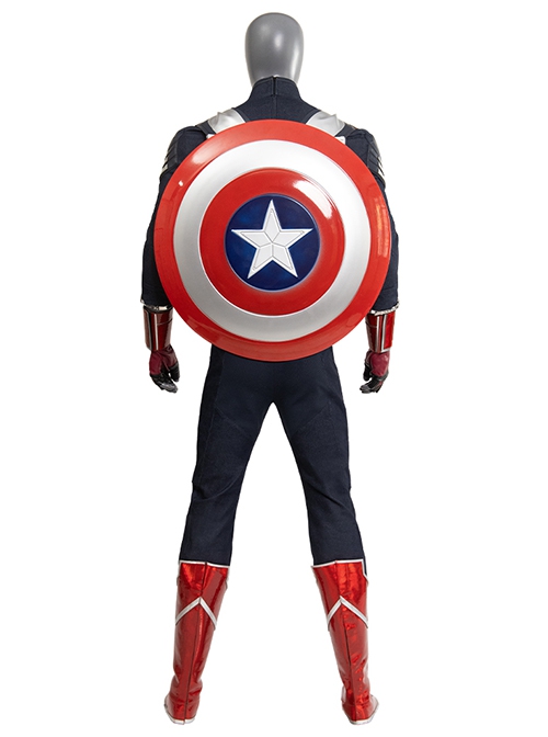Captain America Brave New World Sam Wilson Halloween Cosplay Costume Set Without Shoes