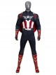 Captain America Brave New World Sam Wilson Halloween Cosplay Accessories Black Shoes