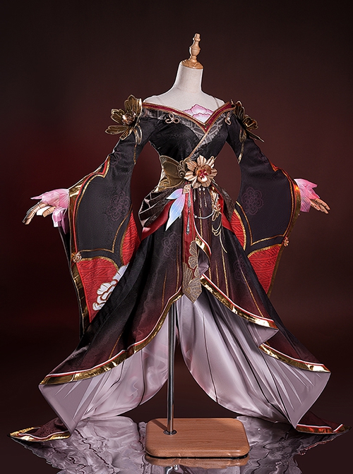 Game Honkai Star Rail Fugue Halloween Cosplay Costume Set Without Shoes