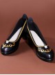 Game Honkai Star Rail Fugue Halloween Cosplay Accessories Black High Heels
