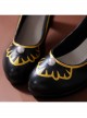 Game Honkai Star Rail Fugue Halloween Cosplay Accessories Black High Heels