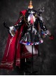 Game Arknights Lappland The Decadenza Halloween Cosplay Costume Set