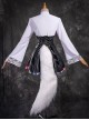 Game Arknights Lappland The Decadenza Halloween Cosplay Costume Set