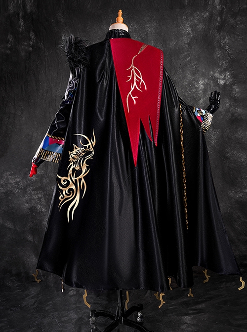 Game Arknights Lappland The Decadenza Halloween Cosplay Costume Set