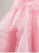 Wicked Glinda Wedding Dress Affordable Version Halloween Cosplay Costume Set