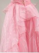 Wicked Glinda Wedding Dress Affordable Version Halloween Cosplay Costume Set