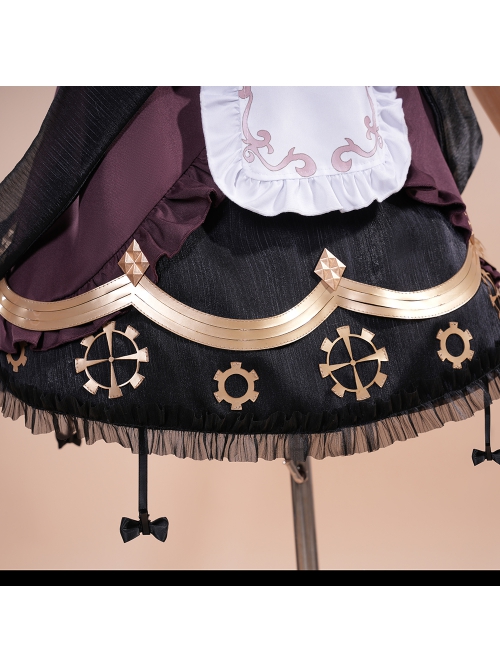 Vtuber Ace Taffy Berserker Outfit Halloween Cosplay Costume Full Set