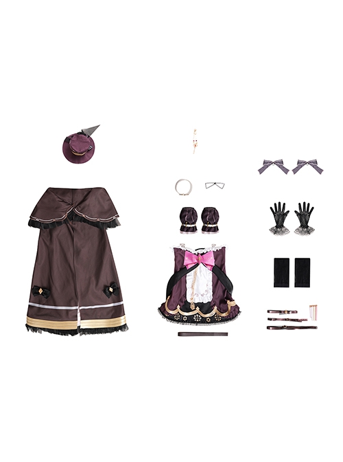 Vtuber Ace Taffy Berserker Outfit Halloween Cosplay Costume Full Set