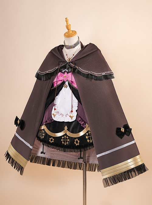 Vtuber Ace Taffy Berserker Outfit Halloween Cosplay Costume Full Set