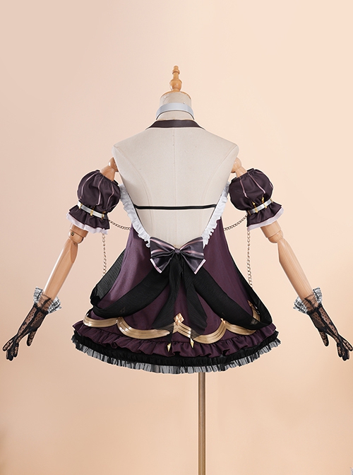 Vtuber Ace Taffy Berserker Outfit Halloween Cosplay Costume Full Set