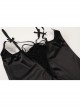 Hollow Backless Binding Bands Hidden Buttons Open Crotch Bunny Girl Jumpsuit Christmas Uniform Sexy Lingerie Set