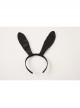 Hollow Backless Binding Bands Hidden Buttons Open Crotch Bunny Girl Jumpsuit Christmas Uniform Sexy Lingerie Set