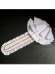 Blue Lock Chigiri Hyoma White Angel Costume Halloween Cosplay Costume Full Set