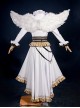 Blue Lock Chigiri Hyoma White Angel Costume Halloween Cosplay Costume Full Set