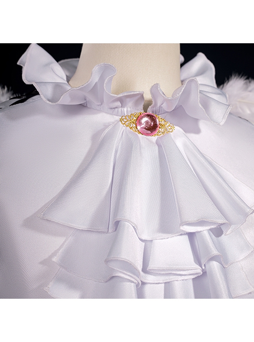 Blue Lock Chigiri Hyoma White Angel Costume Halloween Cosplay Costume Full Set
