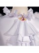 Blue Lock Chigiri Hyoma White Angel Costume Halloween Cosplay Costume Full Set