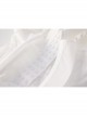 See-Through Lace Sweet Mesh With Chest Pads Tight Flying Sleeves Nightdress Sexy Lingerie Set