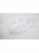 See-Through Lace Sweet Mesh With Chest Pads Tight Flying Sleeves Nightdress Sexy Lingerie Set