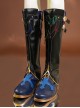 Game Honkai Star Rail Sunday New Outfit Halloween Cosplay Accessories Black Boots
