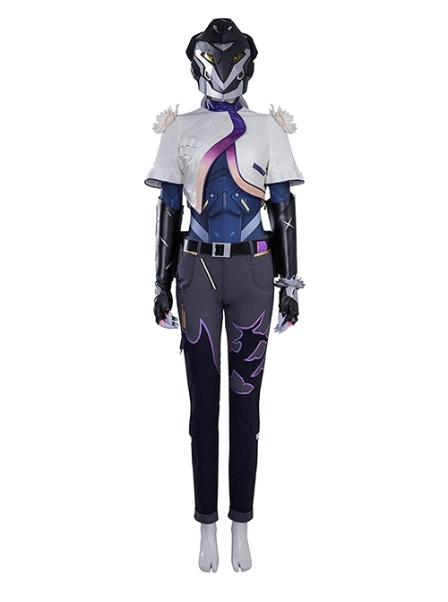 Game Valorant Vyse Halloween Cosplay Costume Set Without Shoes