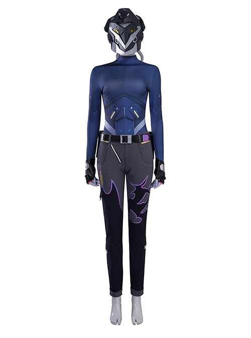 Game Valorant Vyse Halloween Cosplay Costume Set Without Shoes