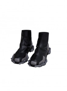 Game Valorant Halloween Cosplay Vyse Accessories Black Shoes