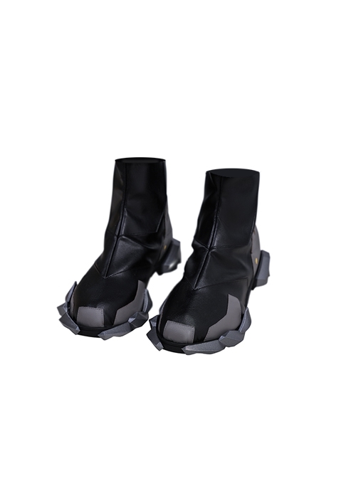 Game Valorant Halloween Cosplay Vyse Accessories Black Shoes