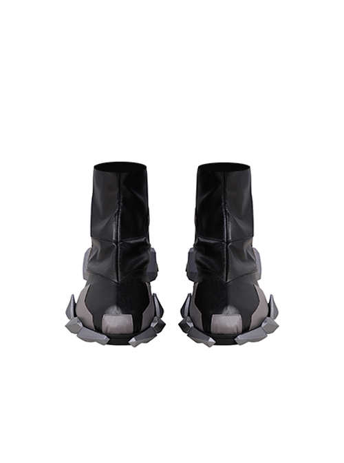 Game Valorant Halloween Cosplay Vyse Accessories Black Shoes