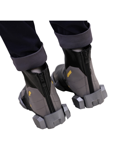 Game Valorant Halloween Cosplay Vyse Accessories Black Shoes
