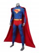 Movie New Superman 2025 Superman Bodysuit Halloween Cosplay Costume Set Without Shoes