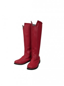 Movie New Superman 2025 Superman Halloween Cosplay Accessories Red Boots