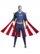 The Boys Season 4 Homelander Bodysuit Halloween Cosplay Costume Set Without Shoes