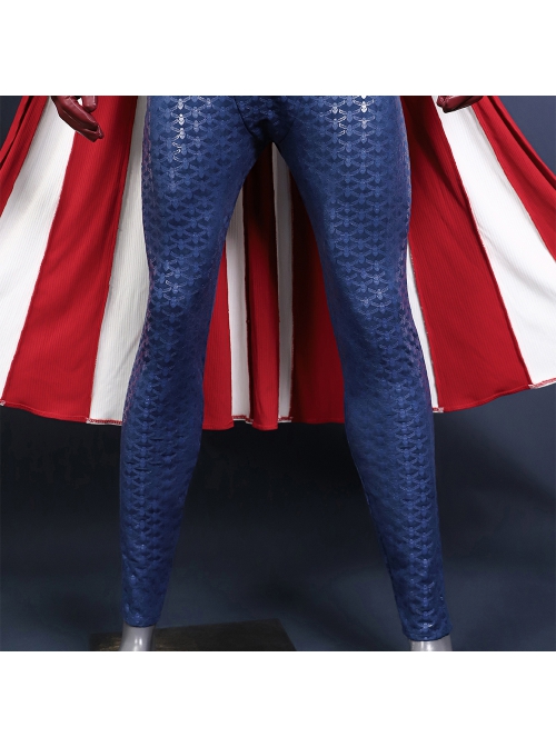 The Boys Season 4 Homelander Bodysuit Halloween Cosplay Costume Set Without Shoes