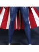 The Boys Season 4 Homelander Bodysuit Halloween Cosplay Costume Set Without Shoes