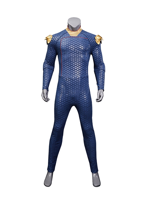 The Boys Season 4 Homelander Bodysuit Halloween Cosplay Costume Set Without Shoes
