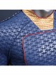 The Boys Season 4 Homelander Bodysuit Halloween Cosplay Costume Set Without Shoes