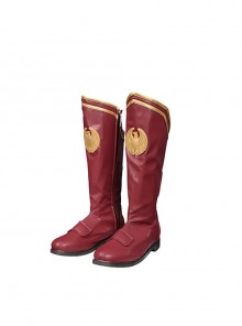 The Boys Season 4 Homelander Halloween Cosplay Accessories Red Boots