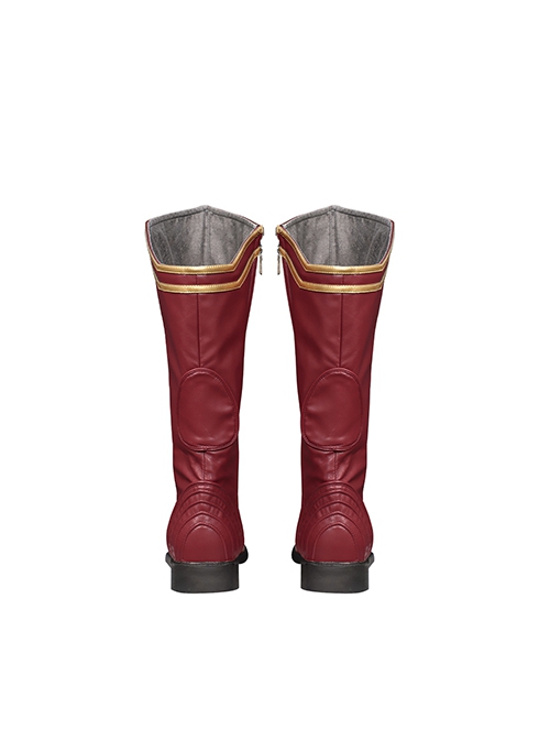 The Boys Season 4 Homelander Halloween Cosplay Accessories Red Boots