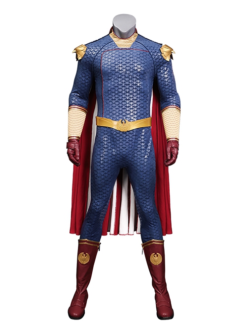 The Boys Season 4 Homelander Halloween Cosplay Accessories Red Boots