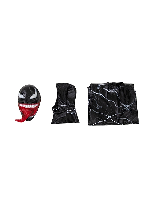 Movie Venom The Last Dance Venom Bodysuit Halloween Cosplay Costume Set