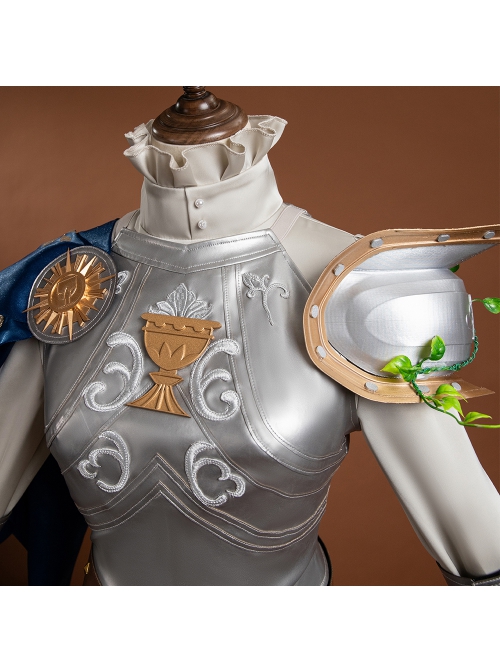 Identity Ⅴ Psychologist Ada Mesmer The Silver Knight Halloween Cosplay Costume Set
