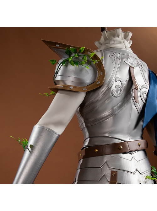 Identity Ⅴ Psychologist Ada Mesmer The Silver Knight Halloween Cosplay Costume Set