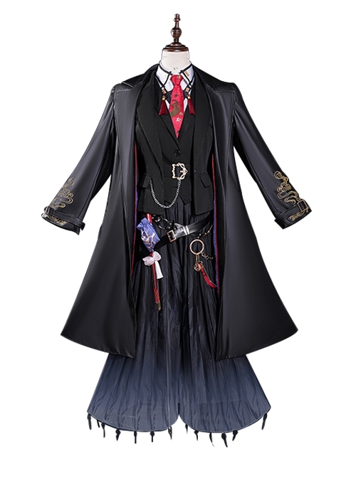 Game Arknights Vulpisfoglia Halloween Cosplay Costume Full Set