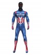 Captain America  Brave New World New Captain America Bodysuit Halloween Cosplay Costume Set