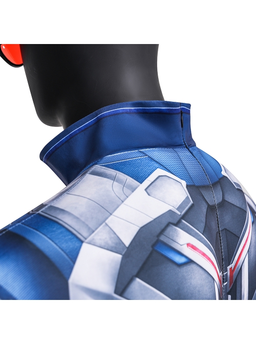 Captain America  Brave New World New Captain America Bodysuit Halloween Cosplay Costume Set