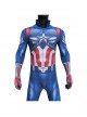 Captain America  Brave New World New Captain America Bodysuit Halloween Cosplay Costume Set
