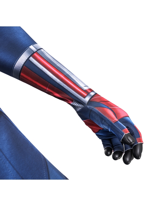 Captain America  Brave New World New Captain America Bodysuit Halloween Cosplay Costume Set